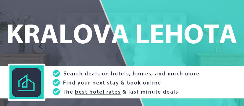 compare-hotel-deals-kralova-lehota-slovakia
